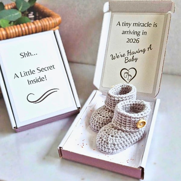 Pregnancy Reveal - A tiny miracle is arriving in 2026 – We’re having a baby