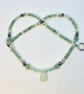 Aventurine Necklace With New Jade, Stars & Swarovski Crystals, Gifts For Her - Image 5