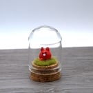 small orange cat keepsake figure