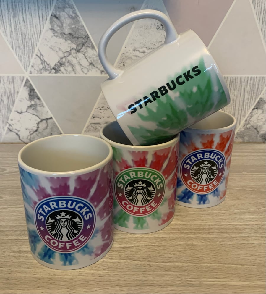 Starbucks Colour Printed Mugs