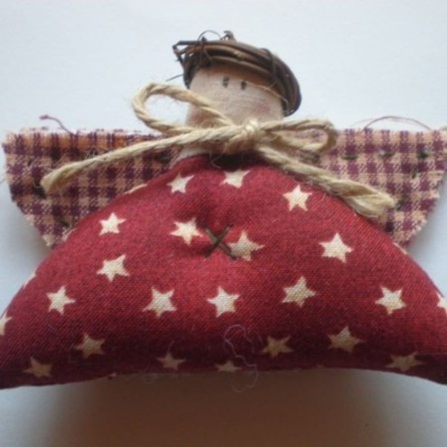 Homespun mini angel