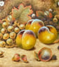 Worcester Fruit . Framed Original Watercolour by Christopher Hughes  - Image 3