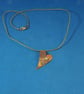 Cross My Heart  Brass and Silver Pendant - Image 5