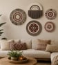 Ijikijolo - Fibre Wall Art - Taupe Fringe Design - One of a Kind - Image 10