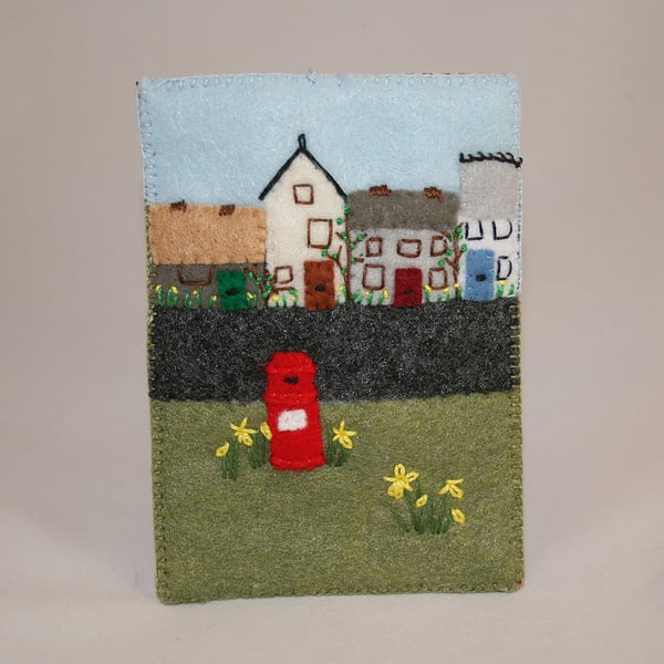 Spring Village Tissue Pouch