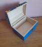 Handmade Colorful Wooden Box: Floral Jewelry Storage - Image 2
