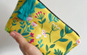 Handmade Floral Make Up Bags