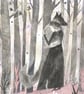 Illustration Art print, wolf art print, The Company of Wolves A3 Print - Image 4