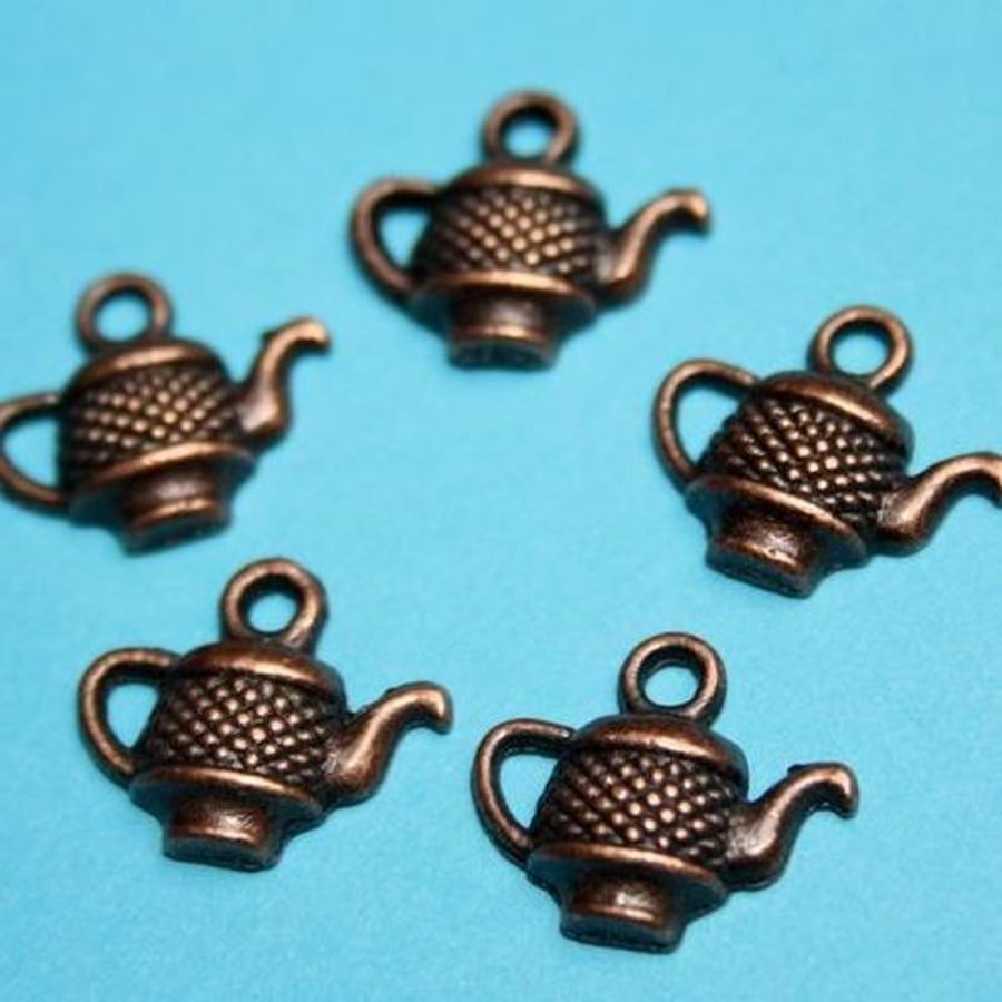 Connector / bead / charm tea pot