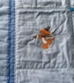 Nursery Rhyme Quilt. Eye-spy, Toddler bed cover, Play mat, Travel Cot, Camping. - Image 3
