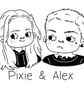 Custom family portrait printable