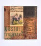 Vintage Paper Collage on Wood Panel, 14.8cms, Free UK Postage (206) - Image 1