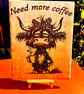Need more coffee. Bespoke wooden plaque  - Image 2
