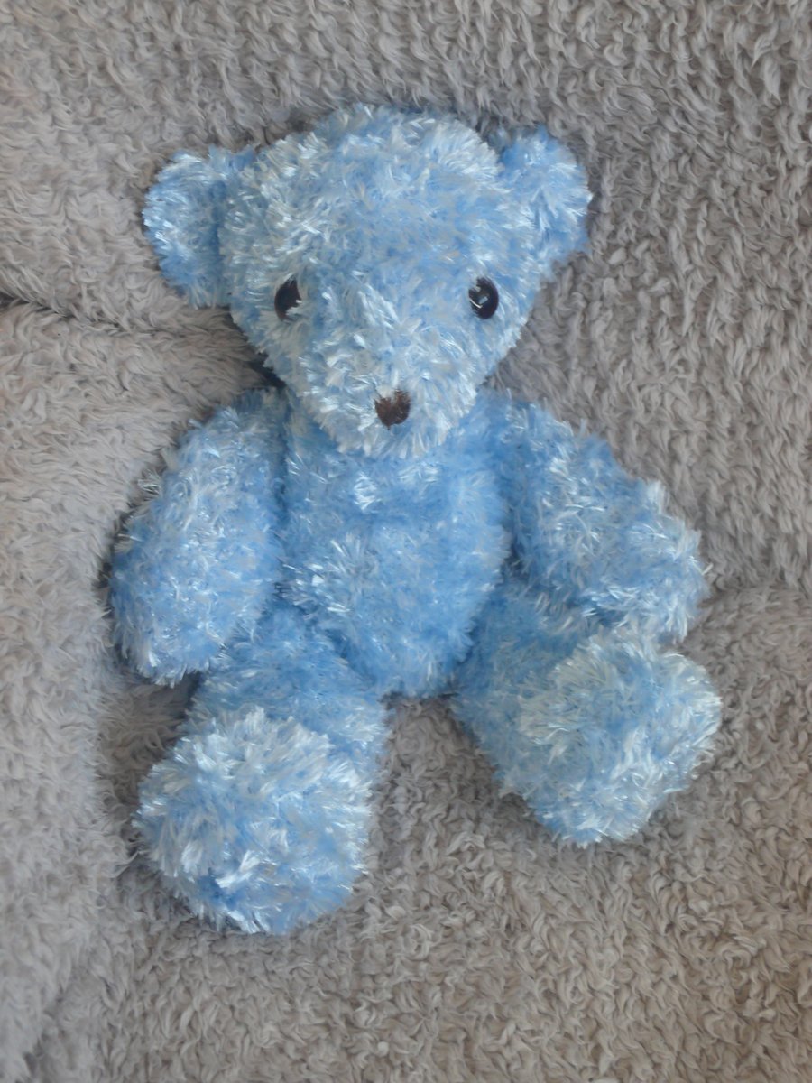 Unique hand knitted teaddy bear