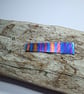 Coloured Titanium Striped Necklace - UK Free Post - Image 3