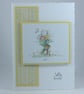 Handmade, any occasion card - mouse with bouquet - Image 1