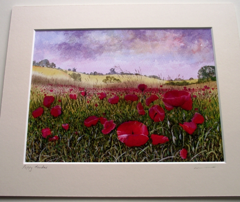 PRINT - Poppy Meadow