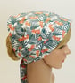 Hair covering for women, extra wide cotton head wear, self tie head scarf - Image 4