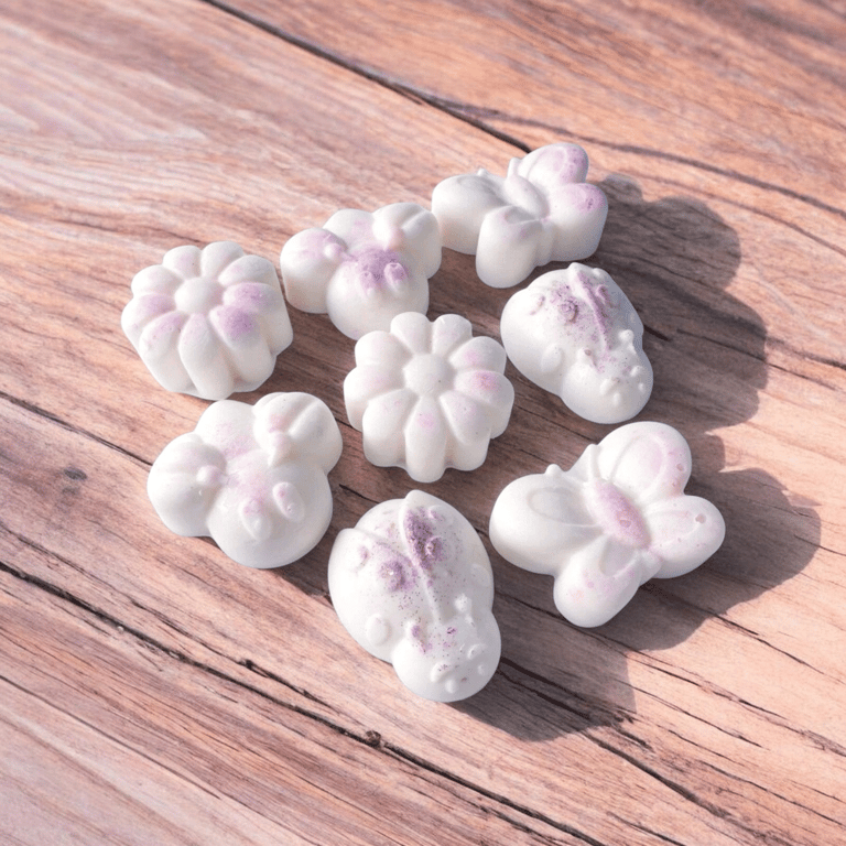 Handmade Garden Collection Wax Melts High Scented Flowers Butterflies & Lady bir