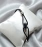  Hematite or Opalite Leather Bracelet - Image 4