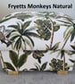 Fryetts Monkeys Natural Adult Chair & Footstool Jungle Armchair Green Nursery  - Image 4
