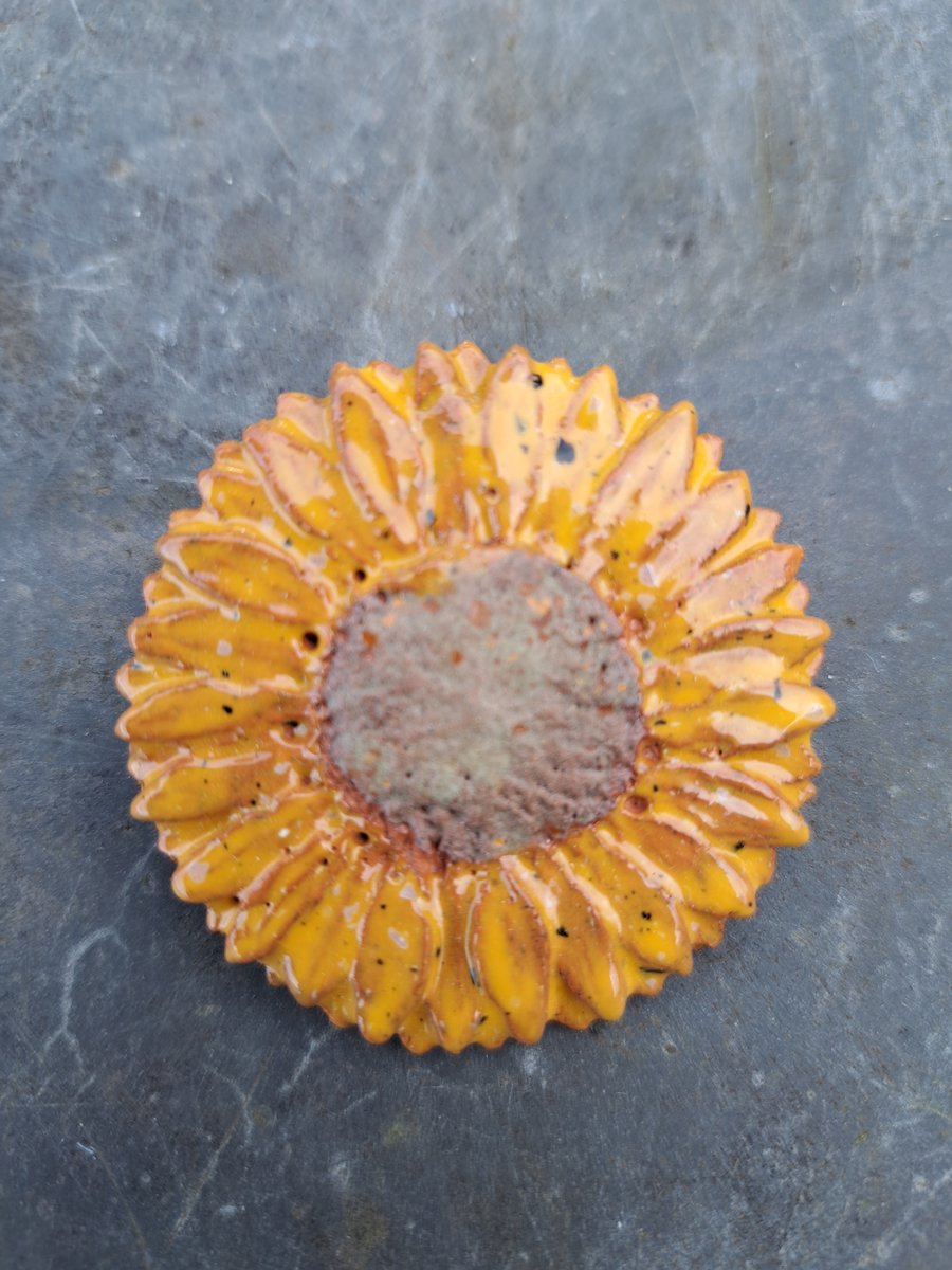 Sunflower Brooch