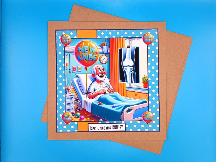 Knee Operation, Male  Operation, Recovery, Decoupage