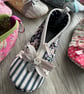 Mini Zip Purse. Ballet Shoe Shaped Coin Purse & Bag Charm
