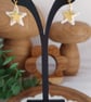 festive star dangle earrings - Image 2