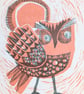 Owl in the Moonlight - Pink - Image 5