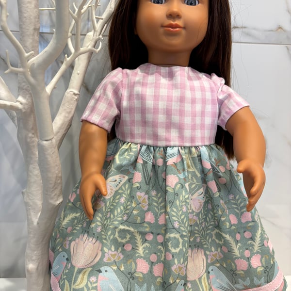 Dolls Green Bird Dress