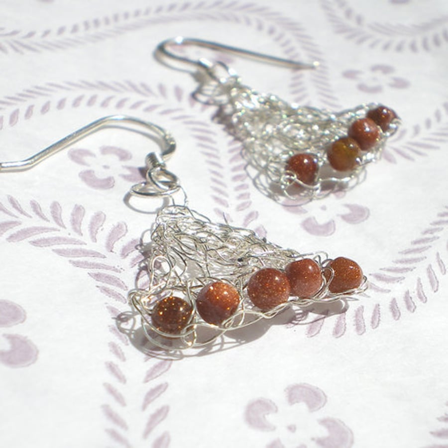 Lacy sunshine - earrings