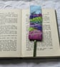 Heather Moorland Embroidered Felt Bookmark - Image 4