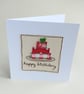 Embroidered Birthday Cake Card - Image 2