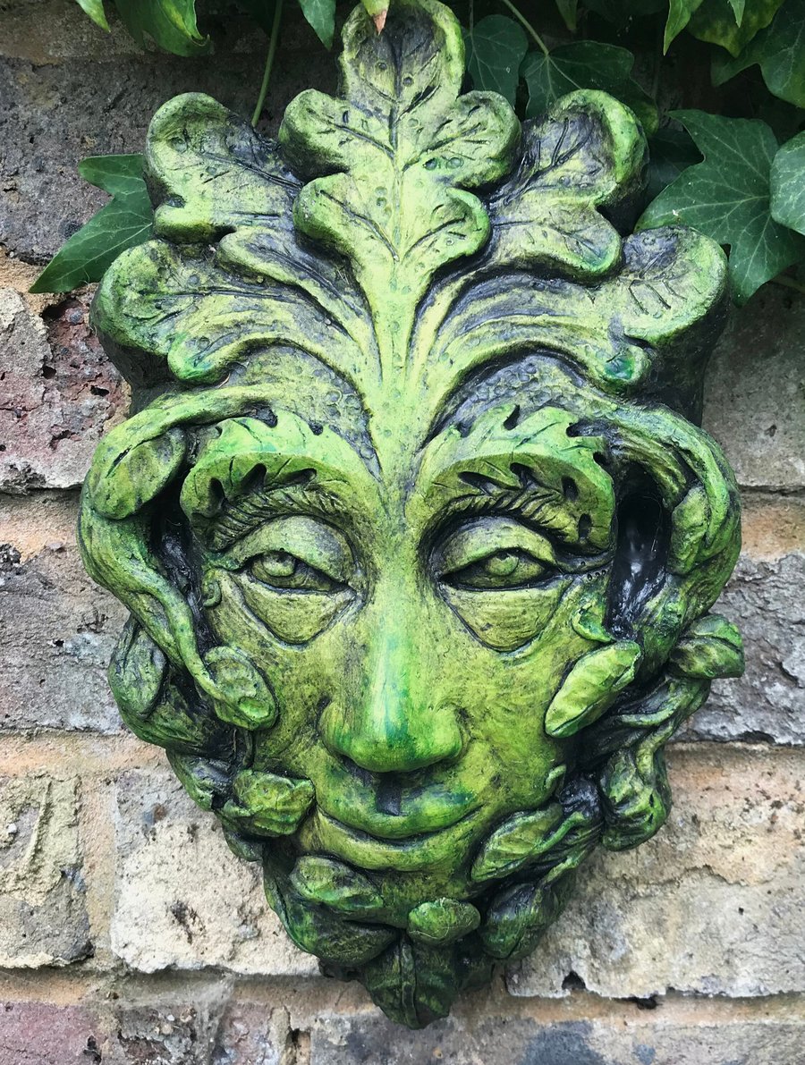 Weed Green Man Plaque plus Free Pocket Green Man
