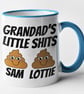 Grandad's Gift Personalised Grandad's Little Sh... Mug Funny Present for Grandad - Image 8