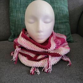 Crochet Scarf-Snood