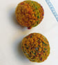 Wool Cat Balls in yellow - Image 5