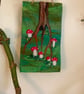 Woodland needle felt hanging 