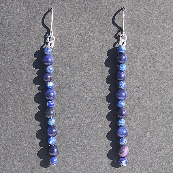 Lapis-Blues Earrings