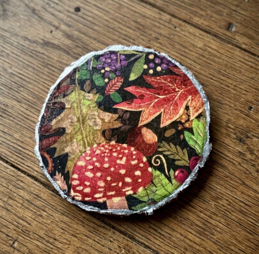 Wooden Disc Drinks Coaster 
