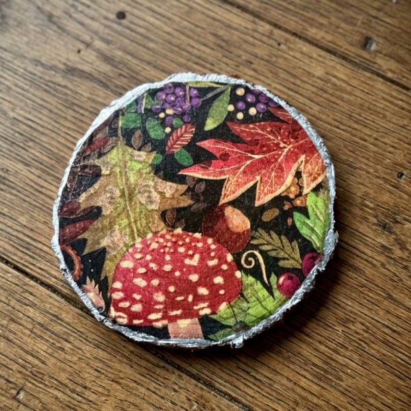 Wooden Disc Drinks Coaster 