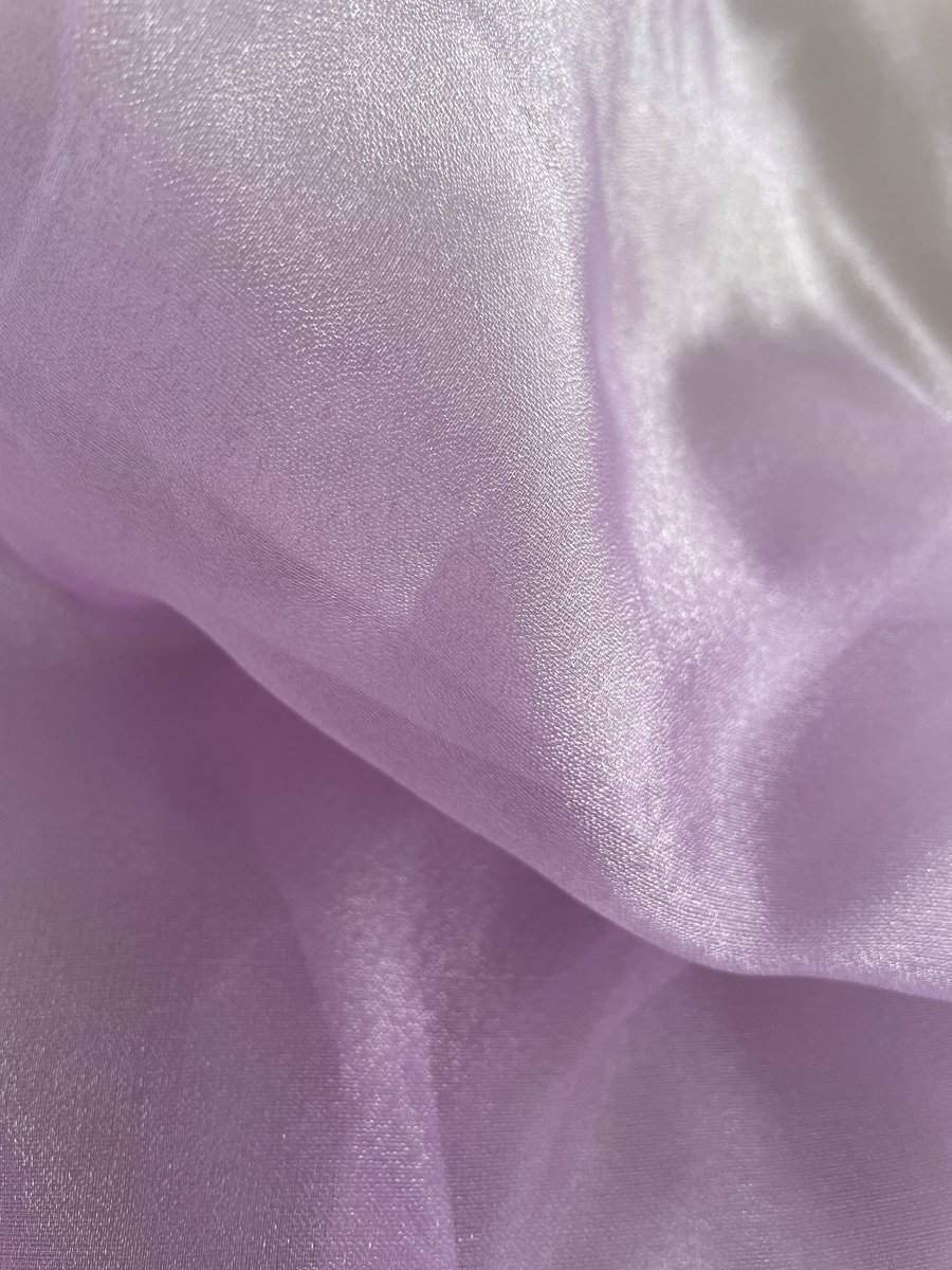 Sheer Organza Fabric Voile 150cm wide in Lilac