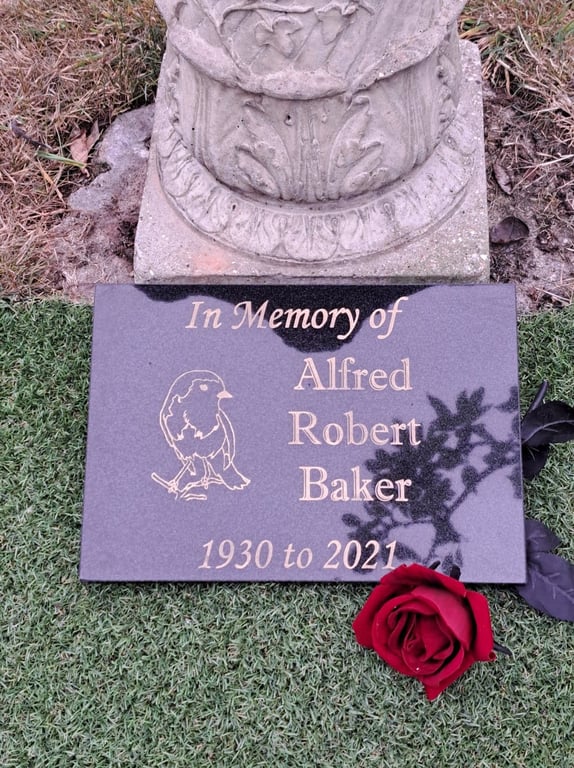  Memorial Marker Stone Cemetery Plaque Grave Stone Grave Marker Grave Ornament