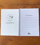 2026 Illustrated Wildlife Art Diary, Hummingbird Watercolour Cover - Image 4