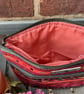 Red Tones Stripe Zip Pouch - Image 2