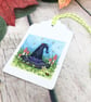 Witches Hat Gift Tags - set of 4 tags - Image 4