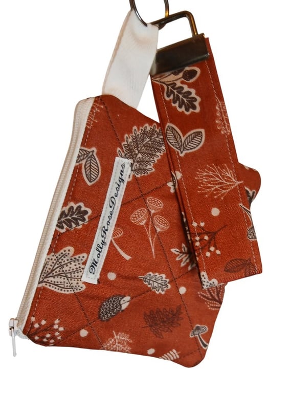 Winter Collection Coin Purse, woodland coin purse