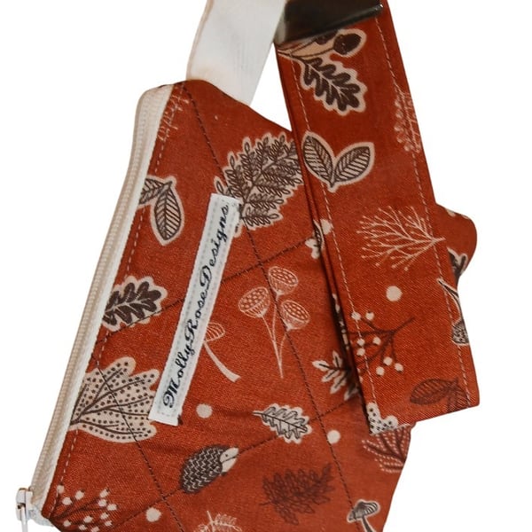 Winter Collection Coin Purse, woodland coin purse