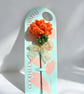 Marigold — October Birth Flower - Handmade Everlasting Single Stem